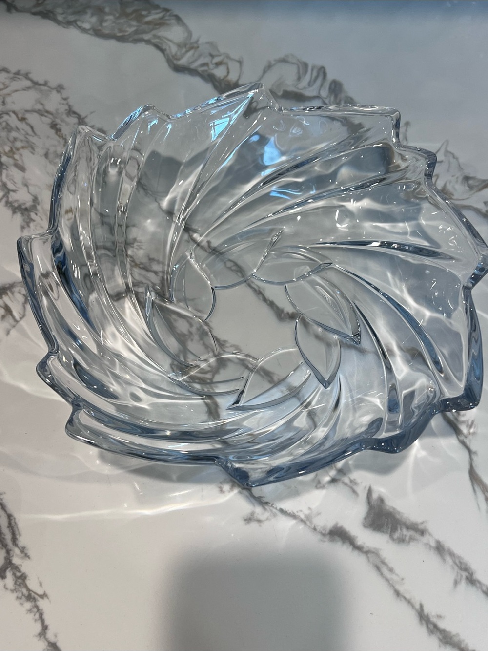 Mikasa Ambrose Large Glass Salad Bowl